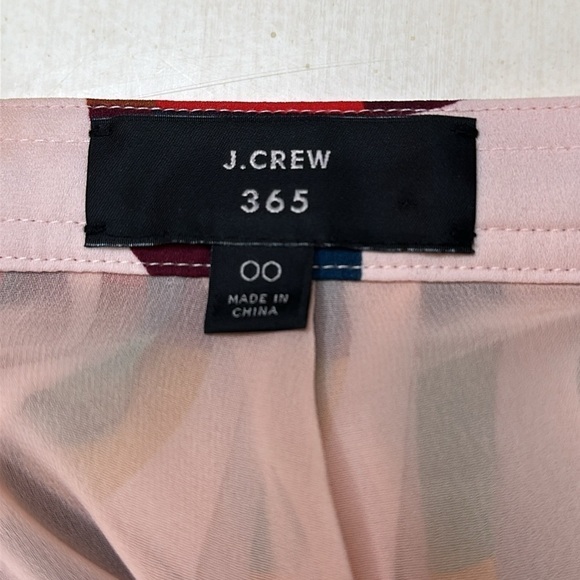 J. Crew Pleated Midi Skirt in Art Deco Print Size 00 - Picture 8 of 11